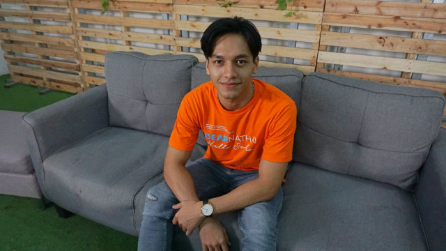 Pemain film 'Dear Nathan: Hello Salma', Jefri Nichol. (Foto: Eny Immanuella Gloria)