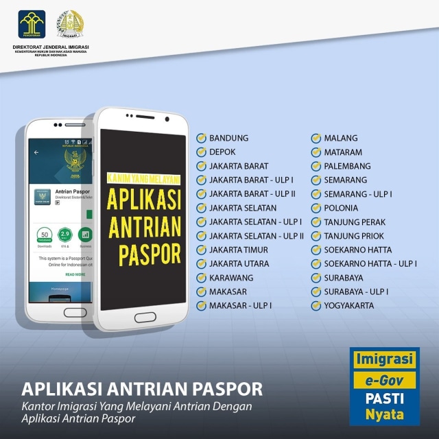 Cara Mudah Untuk Membuat / Mengganti E-Passport di Jakarta Secara Online