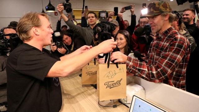Penjualan Ganja secara bebas di Kanada. (Foto:  REUTERS/Chris Wattie)