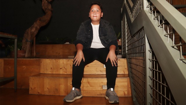 Aktor cilik, Fatih Unru. (Foto: Munady Widjaja)