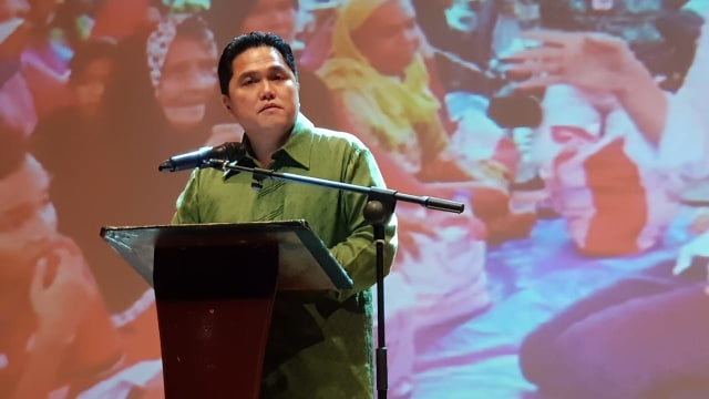 Ketua TKN JKW-KMA, Erick Thohir. Foto: Ferio Pristiawan/kumparan