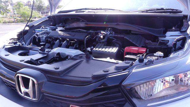Layout mesin all new Honda Brio (Foto: Aditya Pratama Niagara/kumparanOTO)