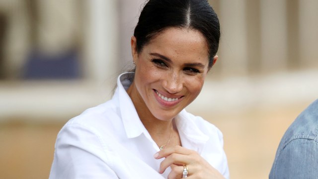 Meghan Markle dikabarkan berrencana bersalin di rumah saja (Foto: Chris Jackson/REUTERS)