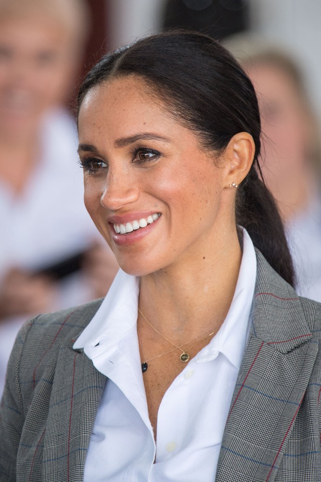 Gaya Rambut Meghan Markle di Australia (Foto: Dominic Lipinski/REUTERS)