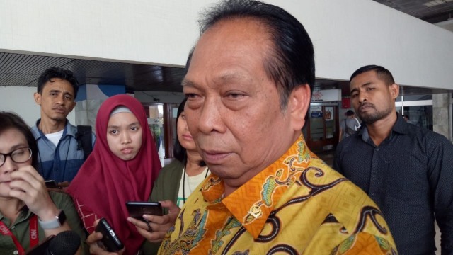 Ketua Badan Urusan Rumah Tangga (BURT)  DPR, Anton Sihombing. (Foto: Fahrian Saleh/kumparan)