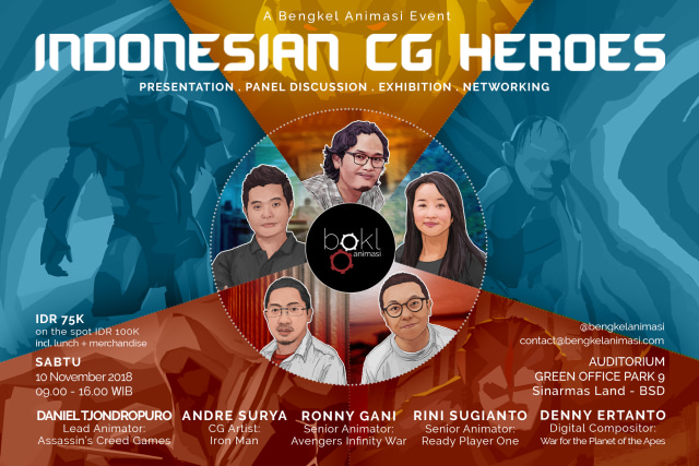 Indonesian CG Heroes (Foto: Dok. Bengkel Animasi)