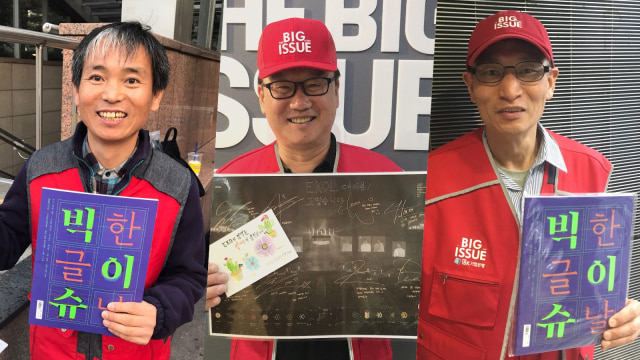 Penjual majalah Big Issue. (Foto: Instagram/BigIssue)