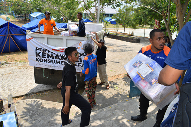 Donasi Konsumen Alfamart, Lazismu Salurkan 1000 Family Kit untuk Warga Korban Gempa Palu (1)