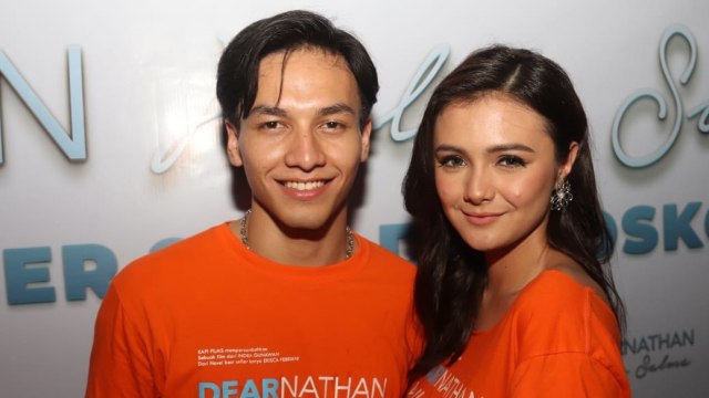 Jefri Nichol dan Amanda Rawles. Foto: Munady Widjaja