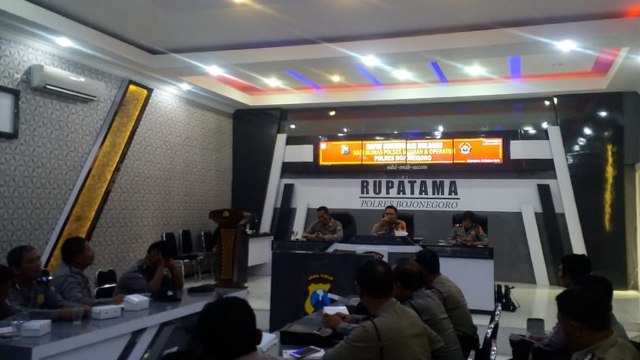 Humas Polres Bojonegoro Siap Mengamankan Pemilu 2019