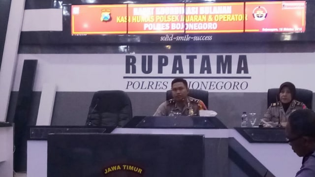Humas Polres Bojonegoro Siap Mengamankan Pemilu 2019 (1)