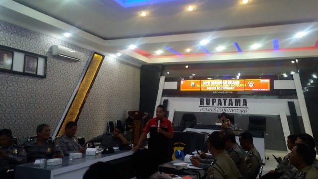 Humas Polres Bojonegoro Siap Mengamankan Pemilu 2019 (2)