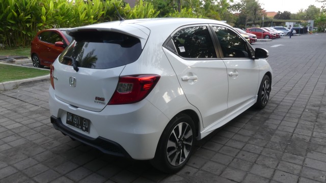 Bagian buritan All new Honda Brio (Foto: Aditya Pratama Niagara/kumparanOTO)