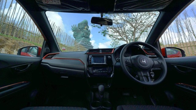 Layout dashboard All new Honda Brio mirip dengan Brio lama (Foto: dok. HPM)