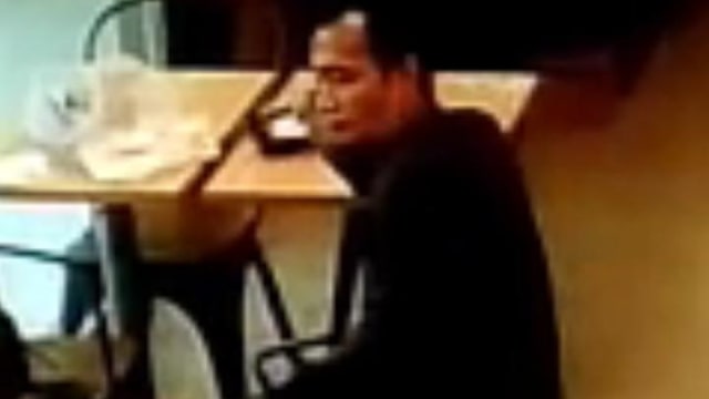 Pencuri laptop Rezzy yang berasal dari kamera CCTV. (Foto: Dok. Rezzy Eko Caraka)