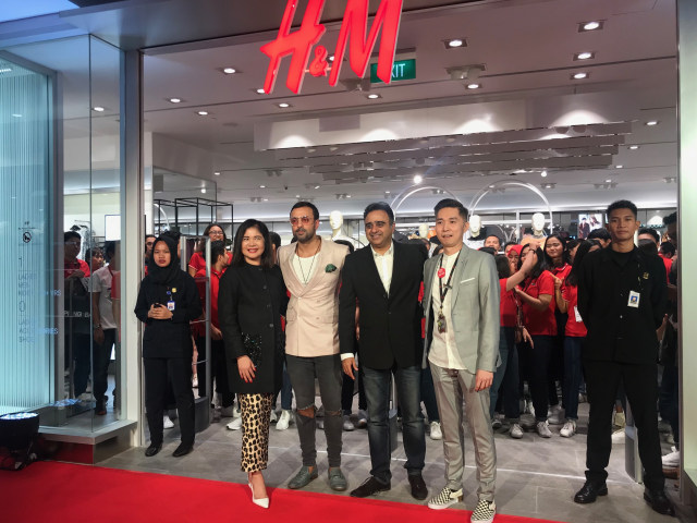 Pembukaan H&M Plaza Indonesia (Foto: Dok. Stephanie Elia/kumparan)