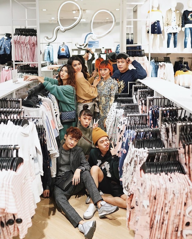 Pembukaan H&M Plaza Indonesia (Foto: Dok. Anastasia Siantar)
