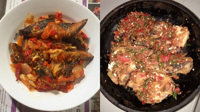 Tongkol geprek (Foto: Instagram/ @cla.riska @hasnita55)