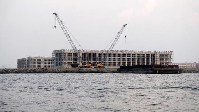 Pulau D Reklamasi. (Foto: Jamal Ramadhan/kumparan)