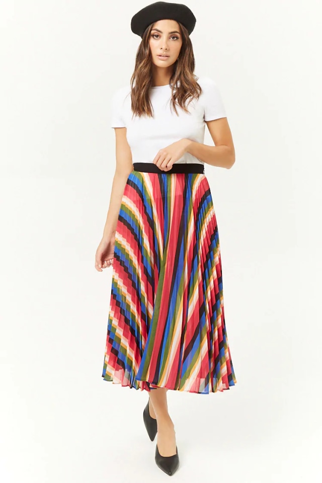 Koleksi pleated skirt dari Forever 21 (Foto: dok. Forever 21)