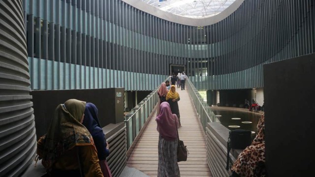 Suasana Museum Tsunami Aceh. (Foto: Zuhri Noviandi/kumparan)