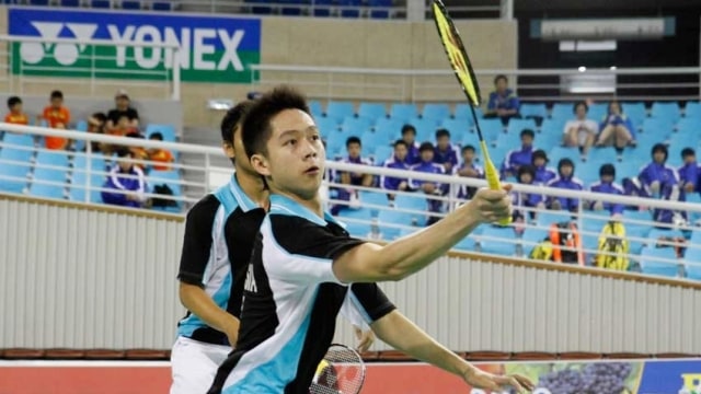 Kevin Sanjaya Sukamuljo ketika mengawali karier bulu tangkis di Klub PB Djarum.
 (Foto: Dok. PB Djarum)