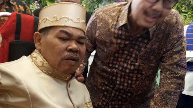 Suasana akad nikah anak Mat Solar. (Foto: Ainul Qalbi/kumparan)