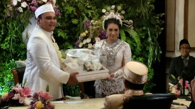 Suasana akad nikah anak Mat Solar. (Foto: Ainul Qalbi/kumparan)