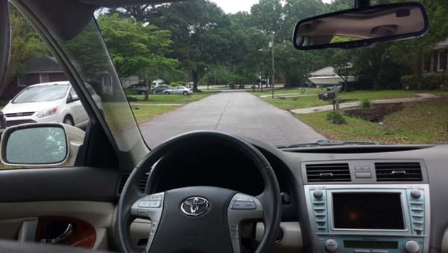 Ilustrasi fitur Pillar A Display System Toyota (Foto: dok. Clemson)