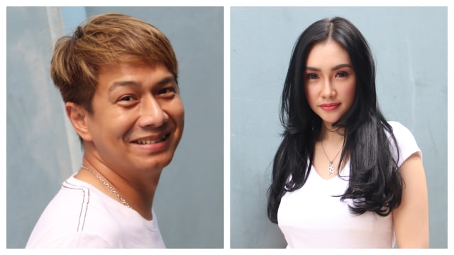 Delon dan Putri Juby. (Foto: Munady)