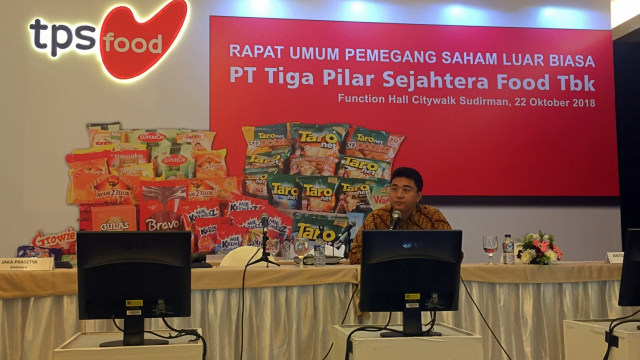 Corporate Secretary TPS Food Michael Hadylaya. (Foto: Selfy Sandra Momongan/kumparan)