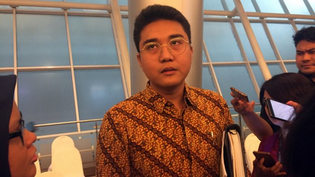 Corporate Secretary TPS Food Michael Hadylaya. (Foto: Selfy Sandra Momongan/kumparan)