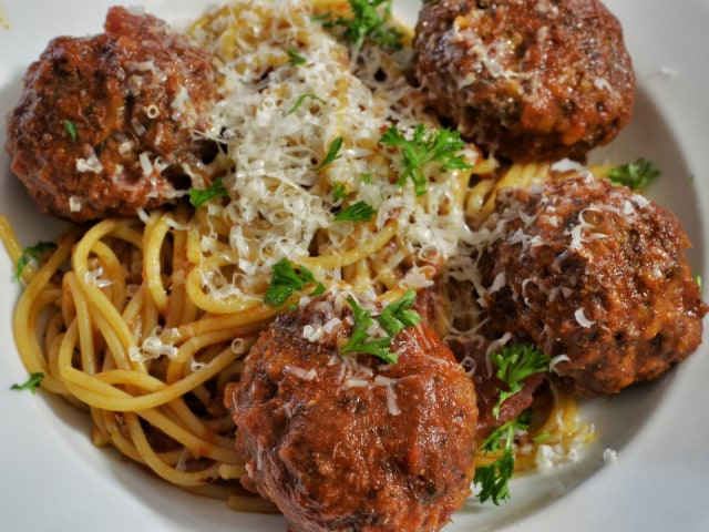Ilustrasi Spaghetti and Meatballs Foto: Flickr/Jeffreyw