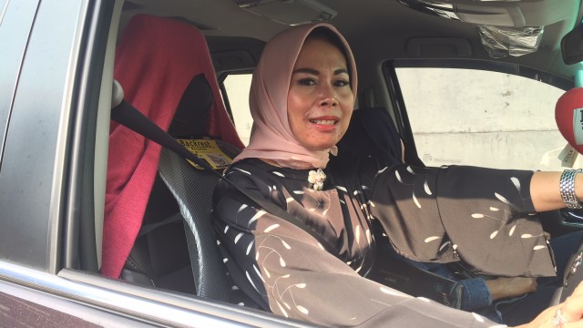 Anita Desy Farida, istri Abdee Slank. (Foto: Giovanni/kumparan)