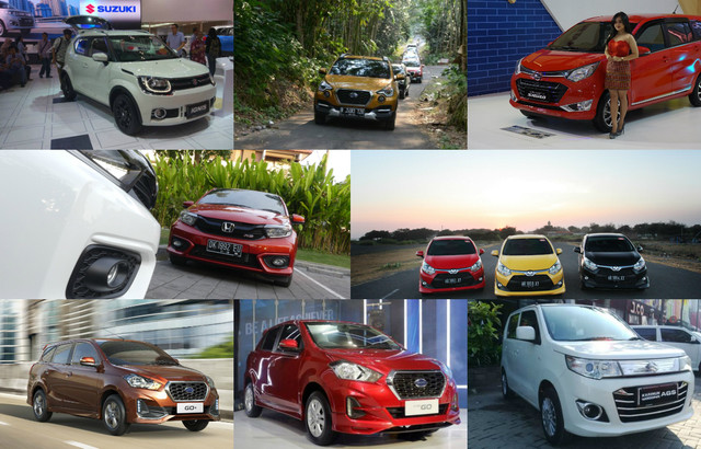 Ragam mobil city car dan LCGC di Indonesia Foto: Aditya Pratama Niagara/kumparanOTO