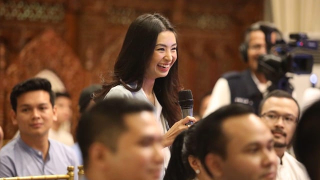 Capres Prabowo Subianto gelar diskusi bersama influenzer milenial di kediamannya, Jalan Kertanegara, Jaksel (Foto: Dok. Istimewa)