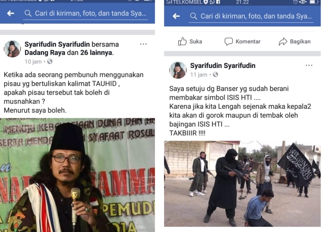 Dukung Pembakaran Bendera Tauhid, Ustaz di Tegal Dilaporkan ke Polisi (1)