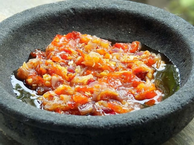 com-Sambal Bawang Foto: ugc kumparan