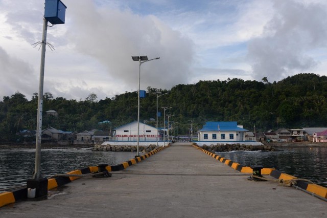 Pelabuhan Tapaleo di Maluku Utara (Foto: BKIP Kemenhub)