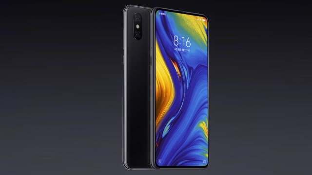 Smartphone Xiaomi Mi Mix 3. (Foto: Xiaomi)