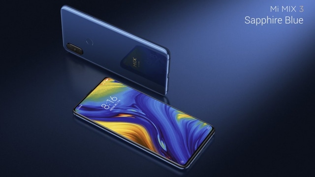 Smartphone Xiaomi Mi Mix 3. (Foto: Xiaomi)