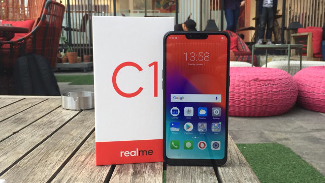 Realme C1. (Foto: Astrid Rahadiani Putri/kumparan)