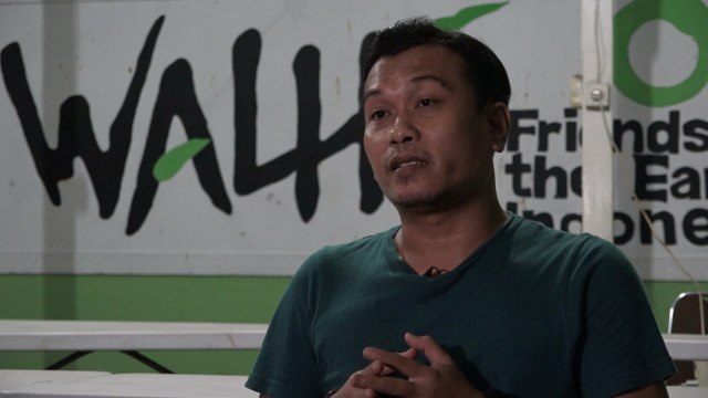 Tubagus Soleh Ahmadi, Direktur Eksekutif Walhi (Foto: Jafrianto/kumparan)
