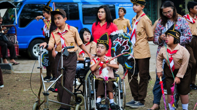 Melihat Kemandirian Murid Difabel dalam Gebyar Pramuka Berkebutuhan Khusus (1)