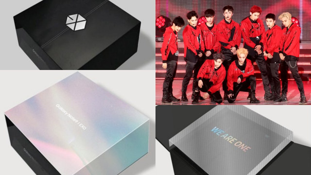 Kolaborasi EXO dan Samsung. (Foto: Berbagai sumber)