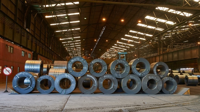 Baja produksi Krakatau Steel. Foto: Dok. PT Krakatau Steel (Persero) Tbk