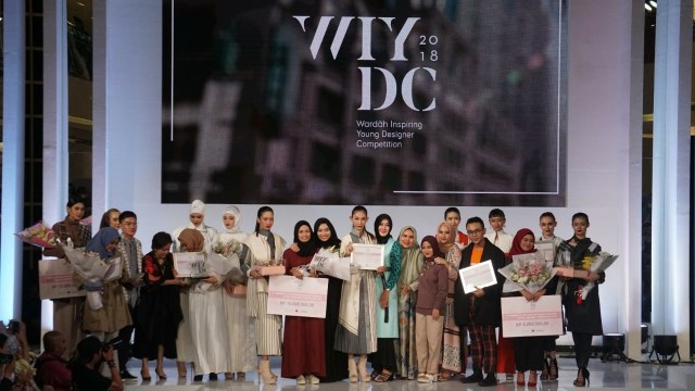 Fashion Show Wardah The Unstoppable You di Jakarta Fashion Week 2019, Senayan City, Jakarta, Jumat (26/10/2018). (Foto: Nugroho Sejati/kumparan)