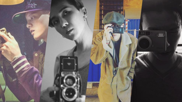 Idola K-Pop yang punya hobi fotografi. (Foto: Berbagai sumber)