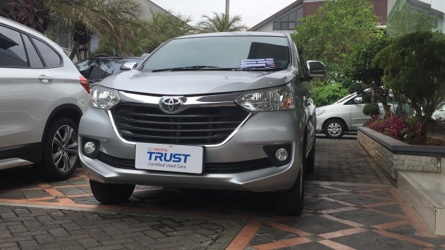 Toyota Avanza bekas di Toyota Trust (Foto: Aditya Pratama Niagara/kumparanOTO)