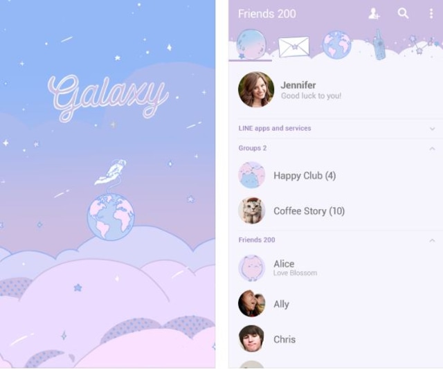 com-Galaxy Pastel (Foto: LINE Indonesia)